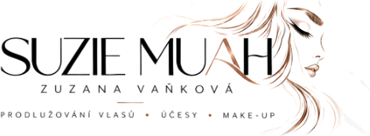 Suzie Muah – Zuzana Vaňková, prodlužování vlasů, účesy, make-up